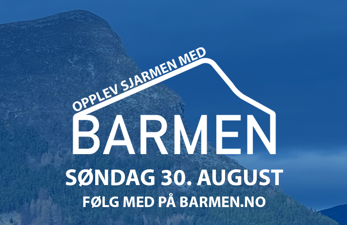Sjarmen med Barmen går av stabelen 30. august